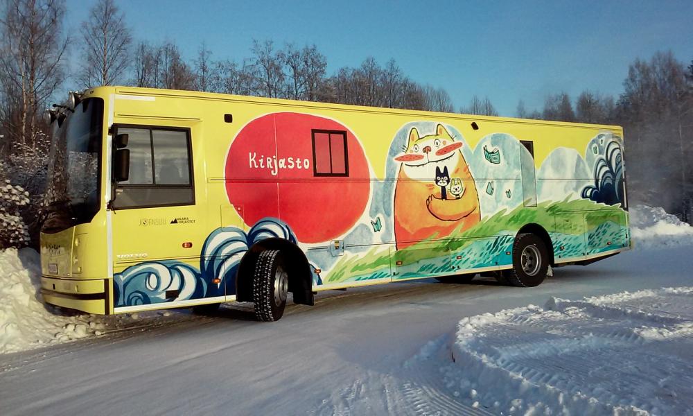 kirjastoauto Mysteeri