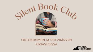 Mainoskuva kirja sekä teekuppi