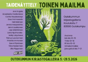 Taidenäyttely Toinen maailma mainos