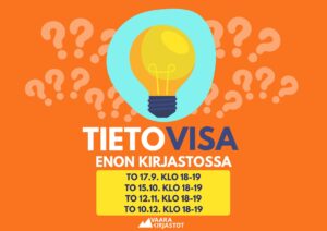 Tapahtuman tiedot kuvatiedostona. Kuvassa hehkulamppu